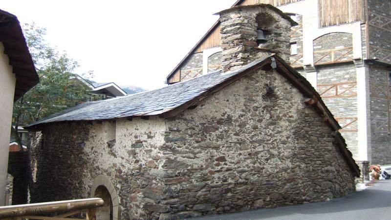 Iglesia de Sant Bartomeu, en Soldeu